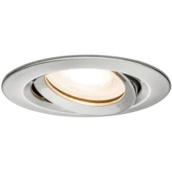 Paulmann Nova LED inbouwspot, dimbaar, IP65, ijzer