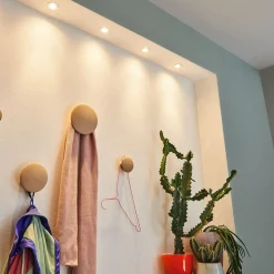 Paulmann Nova mini inbouwspot set per 3 IP44 wit