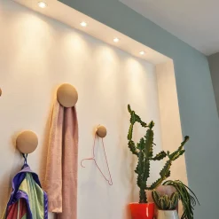 Paulmann Nova mini inbouwspot per 3 zwenkbaar wit