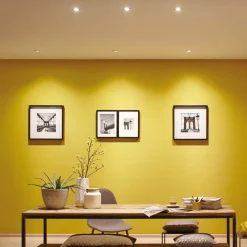 Paulmann Nova Plus Coin dim rond star ijzer