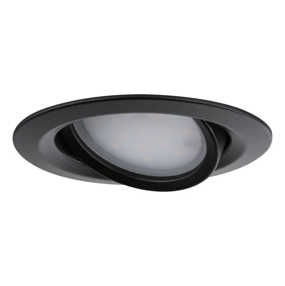 Paulmann Nova Plus Coin per 3 IP23 2.700K zwart