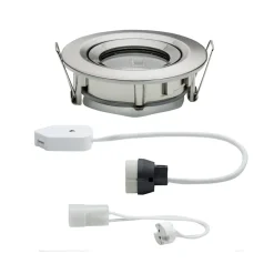 Paulmann Nova plus inbouwlamp, rond, ijzer