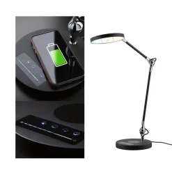 Paulmann Numis LED tafellamp laadfunctie zwart