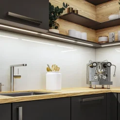 Paulmann onderbouwlamp Inline 2x verlengstuk chroom 35 cm 830