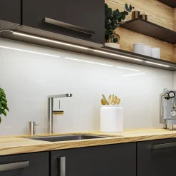 Paulmann onderbouwlamp Inline 2x verlengstuk chroom 55 cm 830