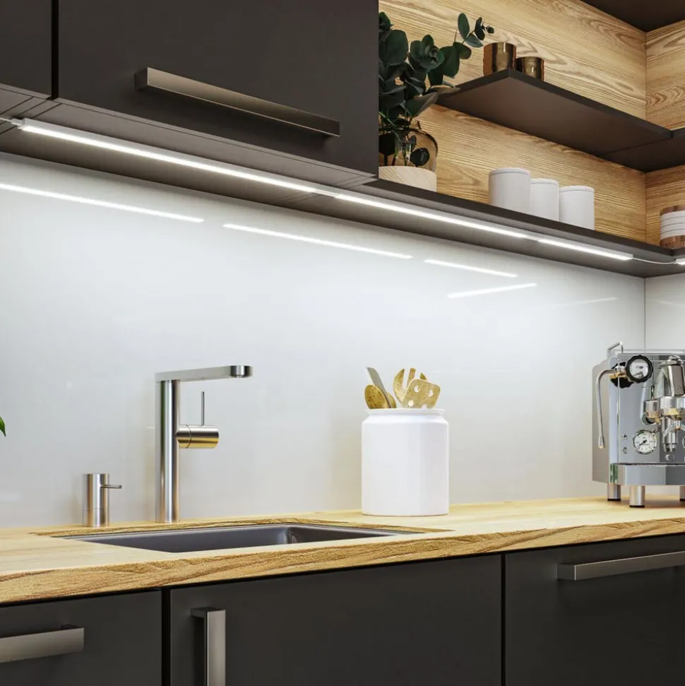 Paulmann onderbouwlamp Inline 2-voudig verlengstuk wit 55 cm 830