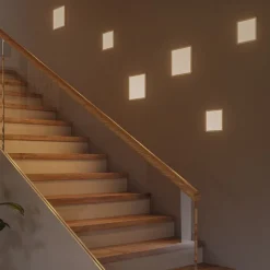 Paulmann paneel Aero 830 hoekig wit 17,5cm