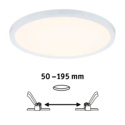 Paulmann paneel Aero 830 rond wit 3stepdim 23cm