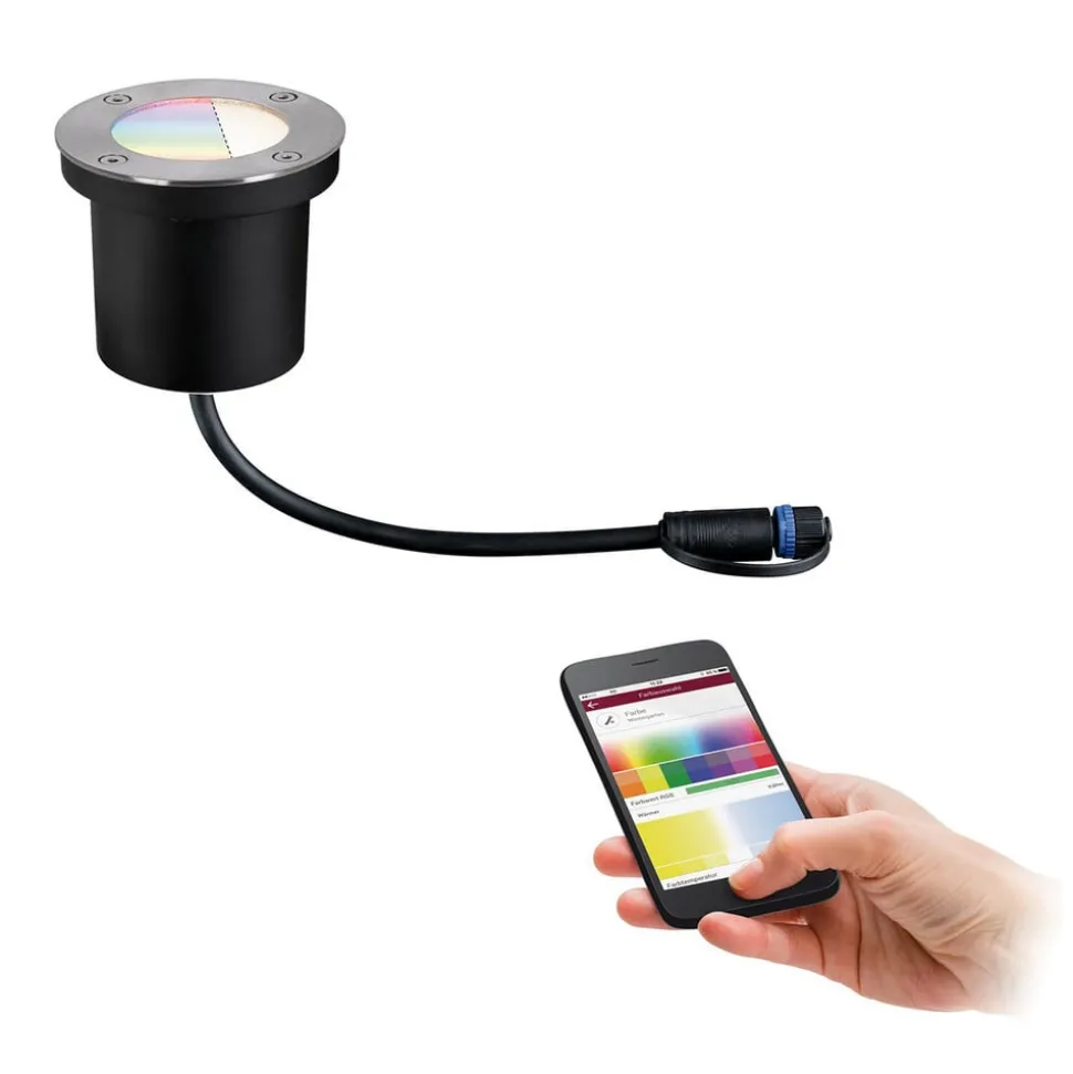 Paulmann Plug & Shine grondspot inbouwlamp ZigBee RGBW