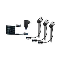 Paulmann Plug & Shine grondspies lamp Pike Basis 3