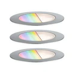 Paulmann Plug & Shine Inbouwspot Vloer 3 RGBW ZigBee