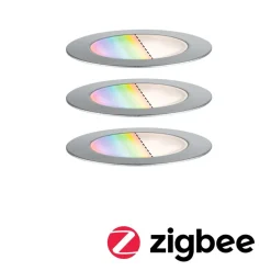 Paulmann Plug & Shine Inbouwspot Vloer 3 RGBW ZigBee