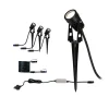 Paulmann Plug & Shine LED grondspies spot set van 3