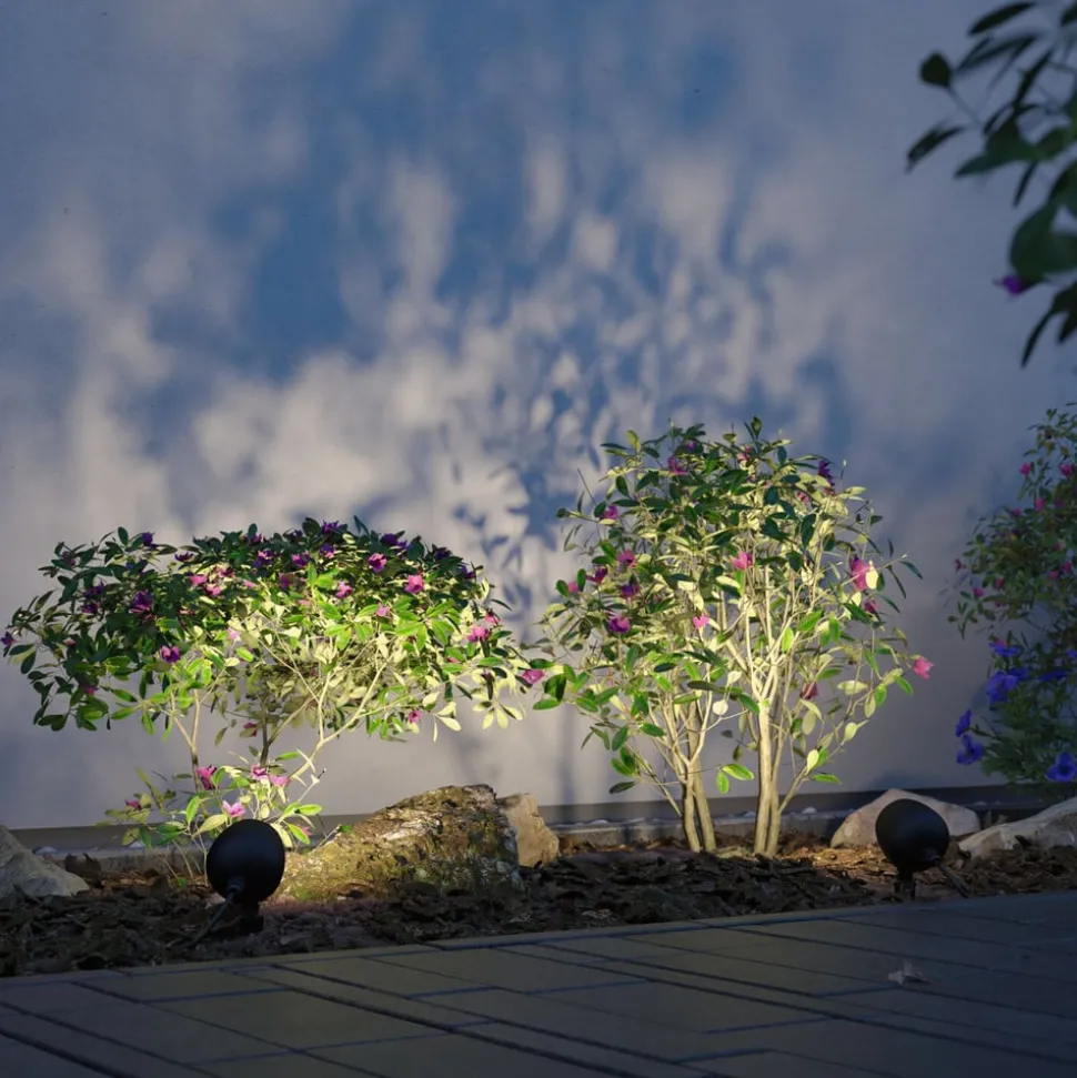 Paulmann Plug & Shine LED spot Kikolo, 3.000 K, 60°, aluminium