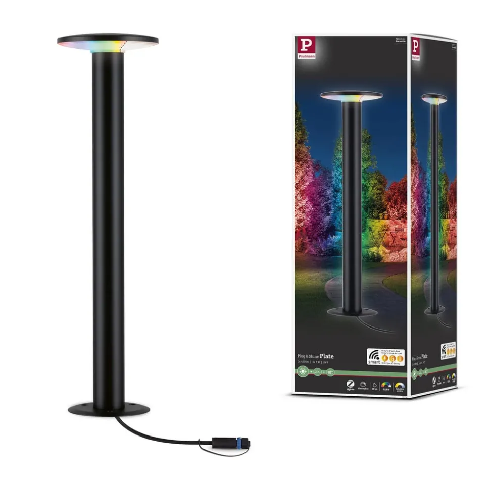 Paulmann Plug & Shine LED tuinpadverlichting Plaat, RGBW, ZigBee