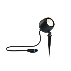 Paulmann Plug & Shine LED spot Kikolo, 3.000 K, 20°, aluminium