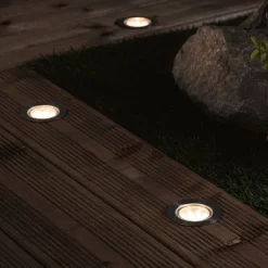 Paulmann Plug & Shine vloer Eco basic set van 3 3000K