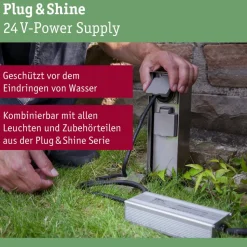 Paulmann Plug & Shine Voeding 94497, 75 W, antraciet
