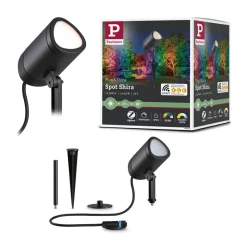 Paulmann Plug&Shine Shira earth spike spot ZigBee RGBW