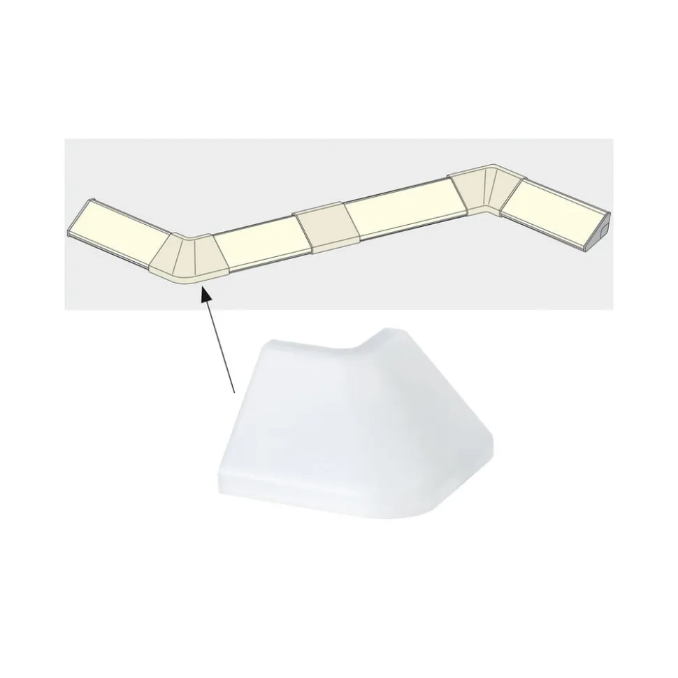 Paulmann profiel Delta buitenhoeken 2 stuks / pak