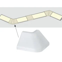 Paulmann profiel Delta buitenhoeken 2 stuks / pak