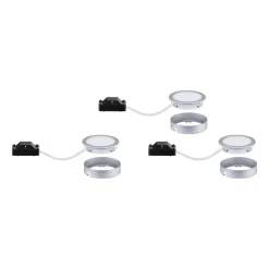 Paulmann Pukk LED meubelverlichting per 3-set