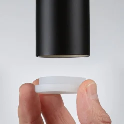 Paulmann Ravi fitting E27, zwart mat