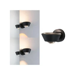 Paulmann Sabik LED wandlamp up/down zwart