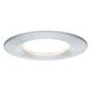 Paulmann set van 3 LED spot Slim Coin, dimbaar, aluminium