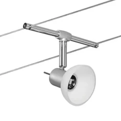 Paulmann Sheela kabelsysteem 5lamps chroom mat