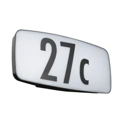 Paulmann Sheera huisnummer lamp met sensor