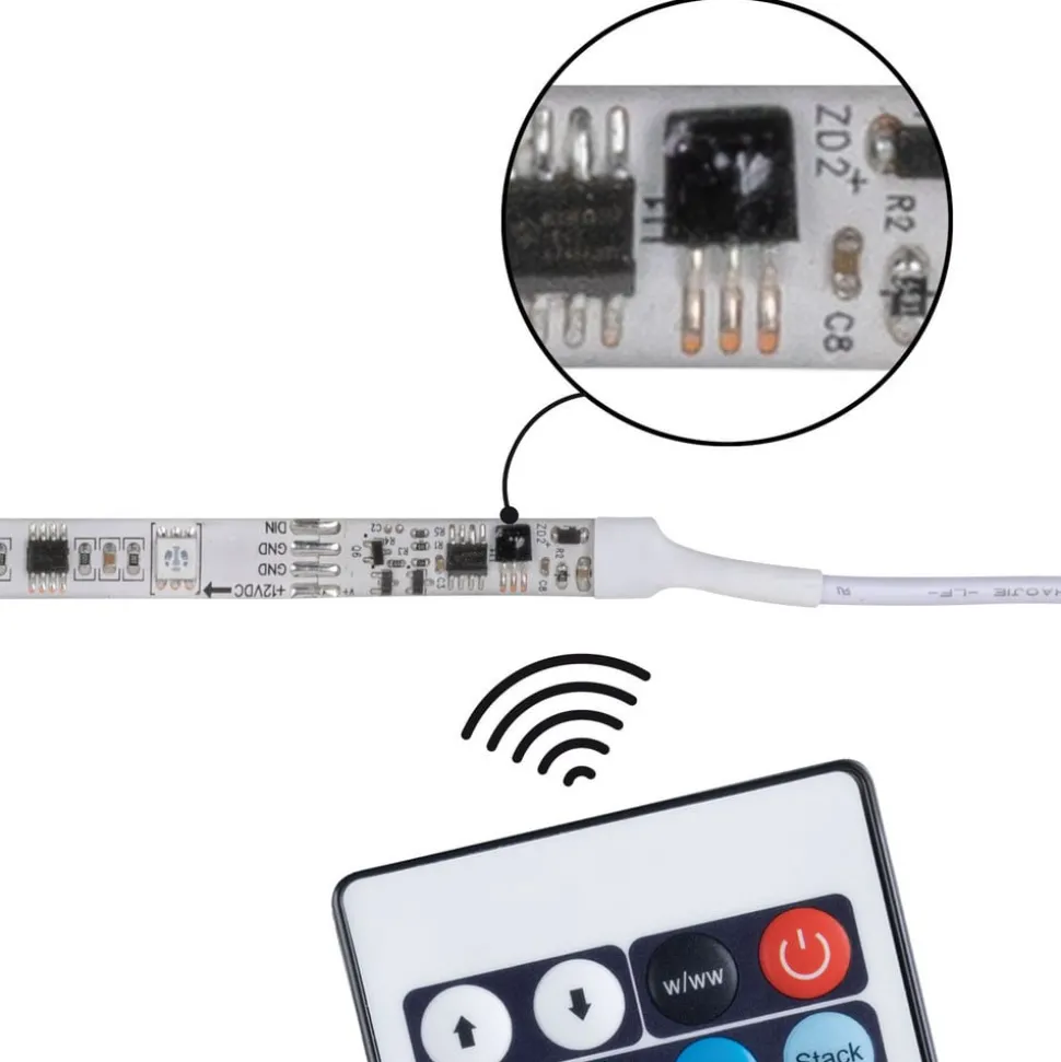 Paulmann SimpLED Motion LED strip set, 5m afstandsbediening RGB