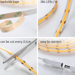 Paulmann SimpLED Stripset COB 3.000 K 3 m