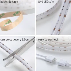 Paulmann SimpLED Stripset COB RGB 3 m