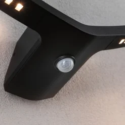 Paulmann Slimme wandlamp Alara, CCT, antraciet IP44