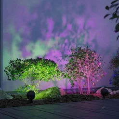 Paulmann Smart LED grondspiesspot Kikolo, RGBW, antraciet IP65