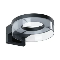 Paulmann Smart wandlamp Capera, antraciet CCT IP44