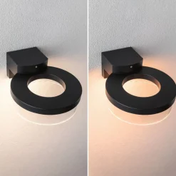 Paulmann Smart wandlamp Capera, antraciet CCT IP44