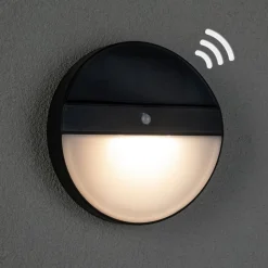 Paulmann solar-wandlamp Elois, bewegingsmelder