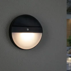 Paulmann solar-wandlamp Elois, bewegingsmelder