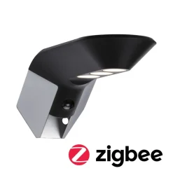 Paulmann Soley solar-wandlamp ZigBee antraciet