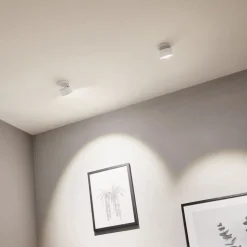 Paulmann Spircle LED inbouwlamp, mat wit