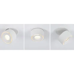 Paulmann Spircle LED inbouwlamp, mat wit