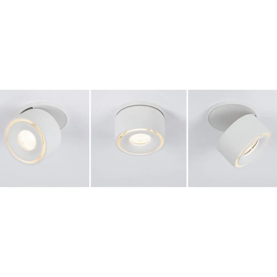 Paulmann Spircle LED inbouwlamp, mat wit