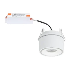 Paulmann Spircle LED inbouwlamp, mat wit