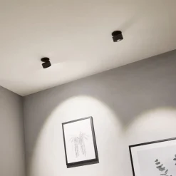 Paulmann Spircle LED inbouwlamp, mat zwart