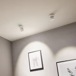 Paulmann Spircle LED opbouwspot, mat wit