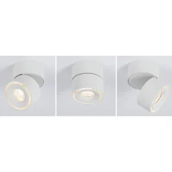 Paulmann Spircle LED opbouwspot, mat wit