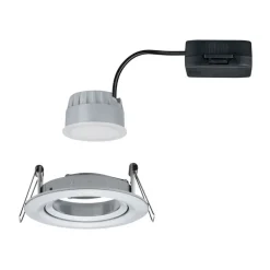 Paulmann spot Nova Coin rond, kantelbaar, alu