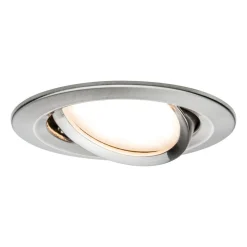 Paulmann spot Nova Coin rond, kantelbaar, ijzer